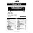 AKAI VS-G2DPL EOG-D Manual de Usuario