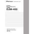 PIONEER DJM-400/RLXJ Manual de Usuario
