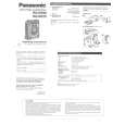 PANASONIC RQSW70 Manual de Usuario
