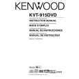 KENWOOD KVT915DVD Manual de Usuario