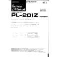PIONEER PL-201Z ZUEBM Manual de Servicio