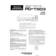 PIONEER PDT503 Manual de Usuario