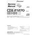 PIONEER CDX-P1270UC Manual de Servicio