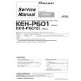 PIONEER KEH-P601/XM/UC Manual de Servicio