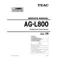 TEAC AG-L800 Manual de Servicio