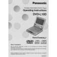 PANASONIC DVDL10D Manual de Usuario