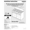 WHIRLPOOL KDRP487MSS02 Manual de Instalación