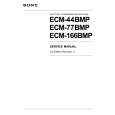 SONY ECM-166BMP Manual de Servicio