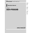 PIONEER DEH-P6950IB/XN/ES Manual de Usuario
