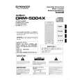 PIONEER DRM-5004X Manual de Usuario