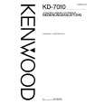 KENWOOD KD-7010 Manual de Usuario