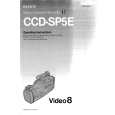 SONY CCDSP5E Manual de Usuario