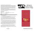 RFX RFX412 Manual de Usuario