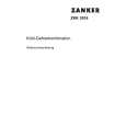 ZANKER ZKK 3016 Manual de Usuario