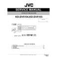 JVC KD-DV5104 Manual de Servicio