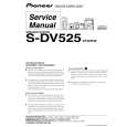 PIONEER S-DV525/XTW/EW Manual de Servicio