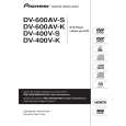 PIONEER DV-600AV-K/WYXZT5 Manual de Usuario
