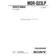 SONY MDRQ23LP Manual de Servicio
