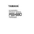 YAMAHA PSS-680 Manual de Usuario