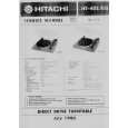 HITACHI HT-41S Manual de Servicio