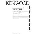 KENWOOD KRF-X9080D Manual de Usuario
