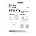 PIONEER TSWX75 Manual de Servicio