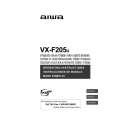 AIWA VX-F205 Manual de Usuario