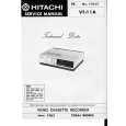 HITACHI VT11A Manual de Servicio