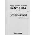 PIONEER SX-750 Manual de Servicio