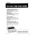 SONY VPH722Q1 Manual de Usuario