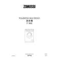 ZANUSSI F1002 Manual de Usuario