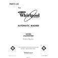WHIRLPOOL LA6300XPW2 Catálogo de piezas