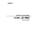 ROLAND JC-120E Manual de Usuario