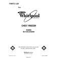 WHIRLPOOL EH150CXSW00 Catálogo de piezas