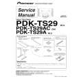 PIONEER PDK-TS29/WL5 Manual de Servicio