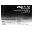 YAMAHA C-65 Manual de Usuario