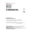 PIONEER S-MS500CR2/XMC Manual de Servicio