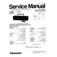 PANASONIC RX-E250 Manual de Servicio