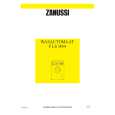 ZANUSSI FLS1484 Manual de Usuario