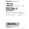 PIONEER PD-D6-J/MYSXJ5 Manual de Servicio