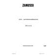 ZANUSSI ZRD23JD Manual de Usuario