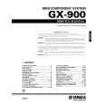 YAMAHA GX900 Manual de Servicio