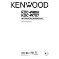 KENWOOD KDC-W707 Manual de Usuario KENWOOD KDC-W707 Manual de Usuario