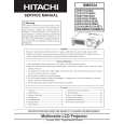 HITACHI EDX3250A Manual de Servicio