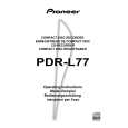 PIONEER PDR-L77 Manual de Usuario