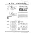 SHARP MDSR70H Manual de Servicio