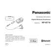 PANASONIC RPBT10 Manual de Usuario