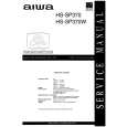AIWA HSSP370 Manual de Servicio