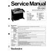 PANASONIC SX-GA1 Manual de Servicio