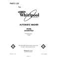 WHIRLPOOL LA6000XPW5 Catálogo de piezas